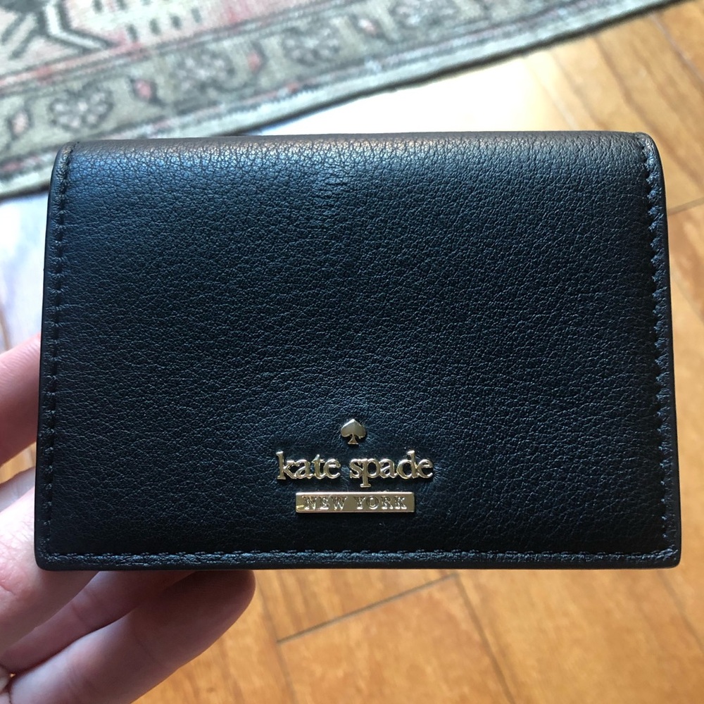 Kate Spade ♠️ Annabella Black Leather Wallet